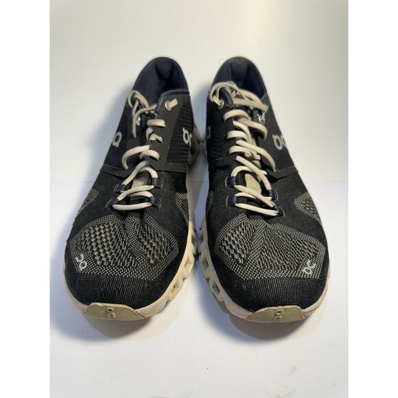 On Cloud Women’s Running Shoes W10 EU 42 Black Gray Lightweight Mesh Athletic - Picture 7 of 8